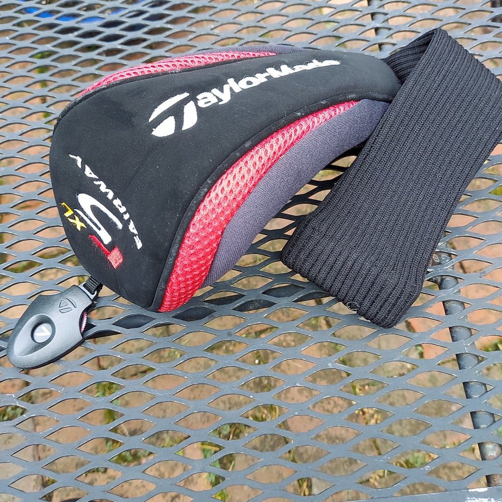 TaylorMade R5 XL  Fairway Golf Club Headcover Red Blue Black Number Tag